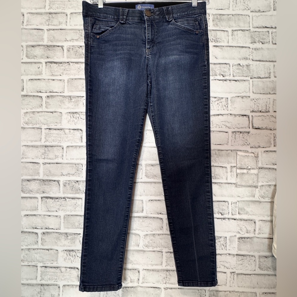Democracy Women's Skinny Jeans - Dark Blue